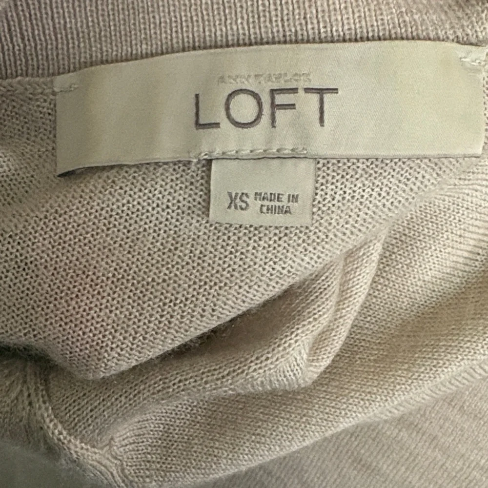 LOFT Beige Women's Cardigan - Picture 2 of 3